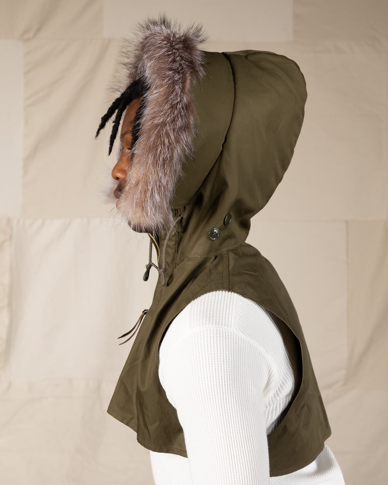 The Real McCoy's AL-1 / HOOD, PARKA - Olive - Standard & Strange
