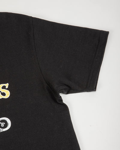 The Real McCoy's Athletic T-Shirt / 2-Wheelers Of Detroit - Black - Standard & Strange