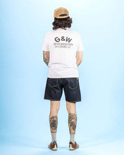 The Real McCoy's Athletic T-Shirt / Daytona '68 - White - Standard & Strange