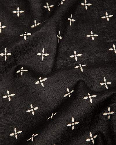 The Real McCoy's Bandanna 'Cross' - Black - Standard & Strange