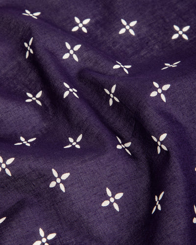 The Real McCoy's Bandanna 'Cross' - Navy - Standard & Strange