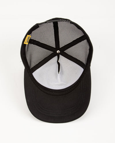 The Real McCoy's Buco Mesh Cap / Buco Oval - Black - Standard & Strange