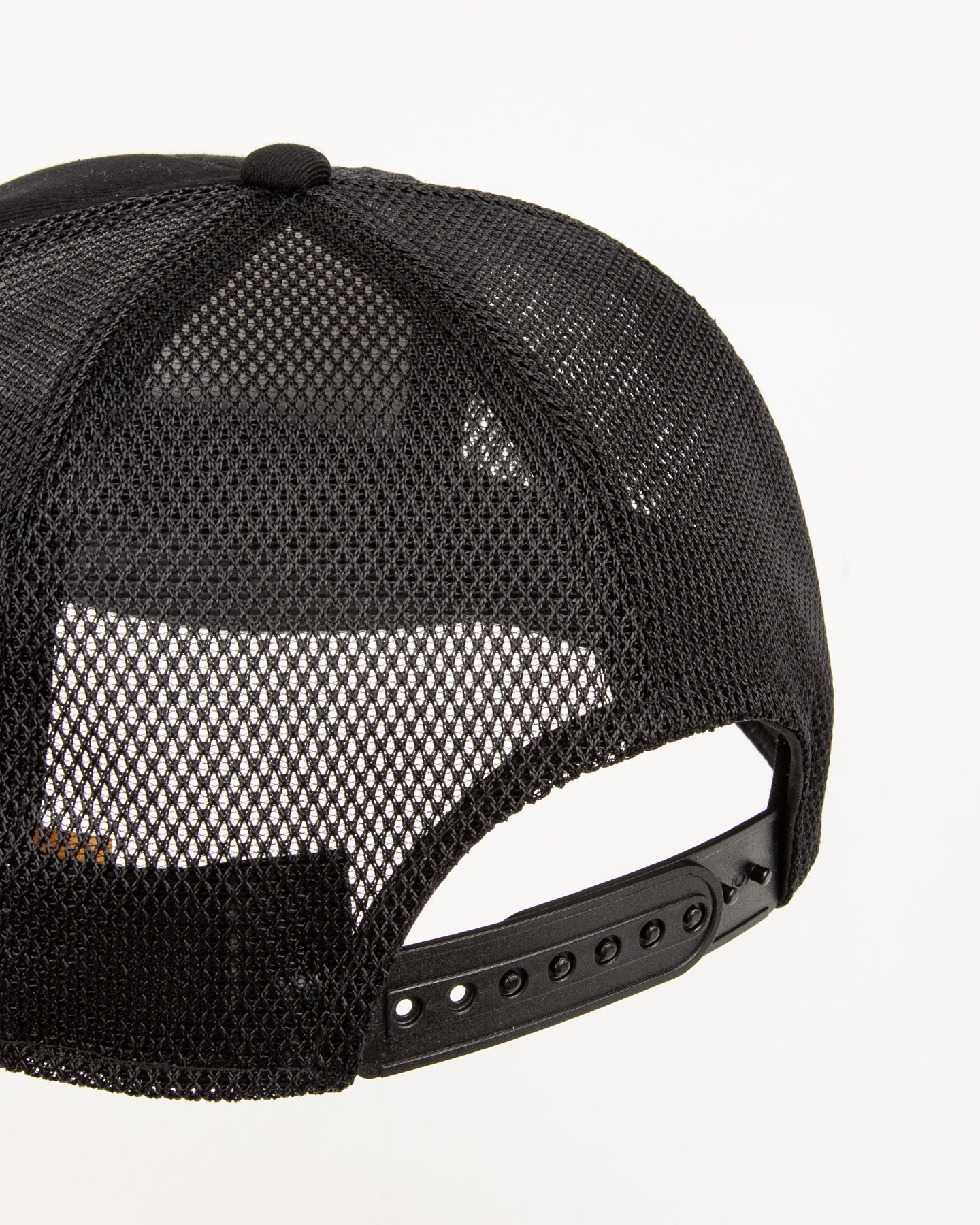 The Real McCoy's Buco Mesh Cap / Buco Oval - Black - Standard & Strange