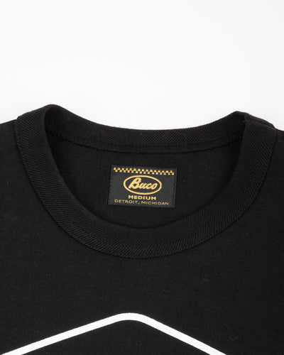 The Real McCoy's Buco Tee / Buco Engineers - Black - Standard & Strange