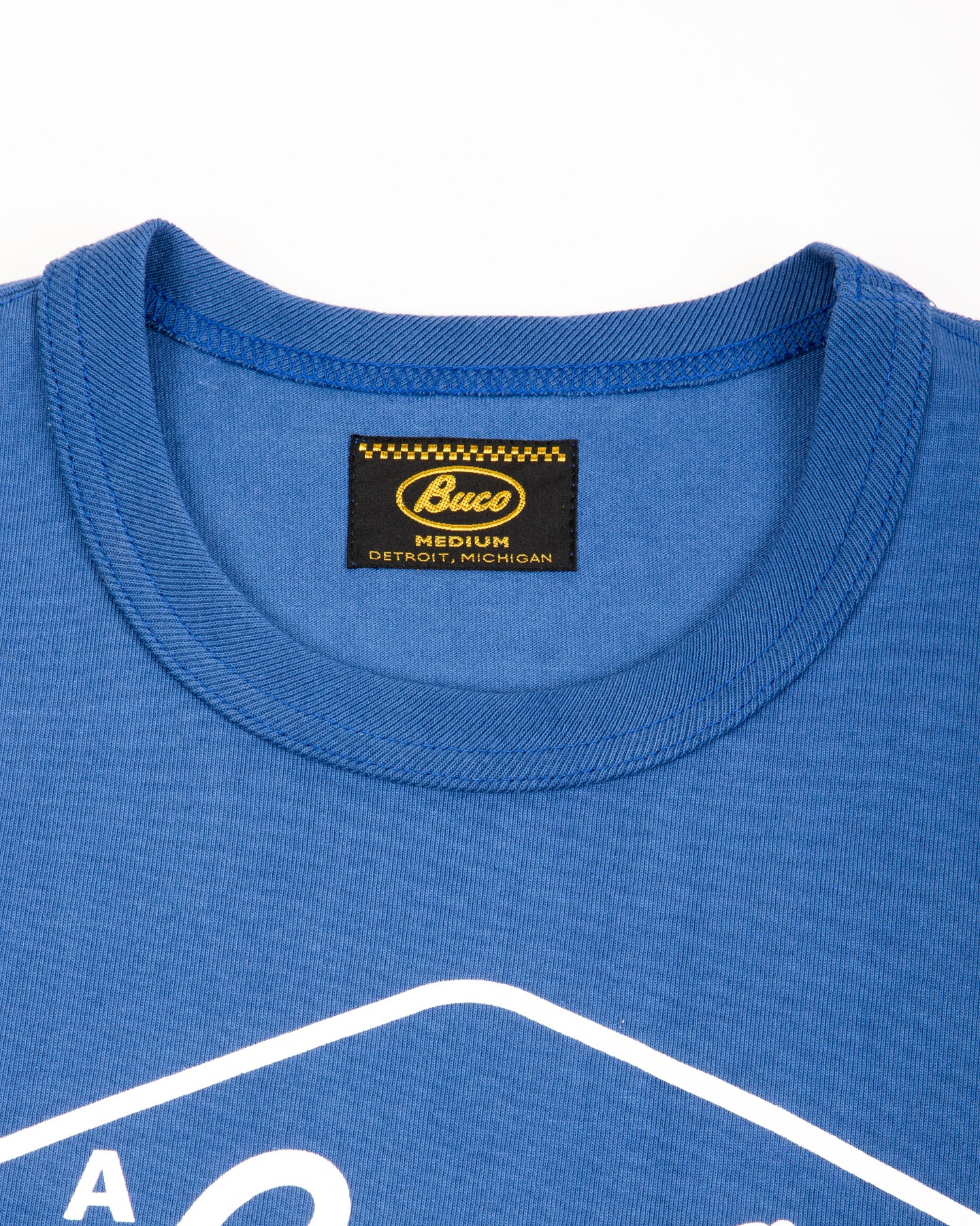 The Real McCoy's Buco Tee / Buco Engineers - Royal Blue - Standard & Strange