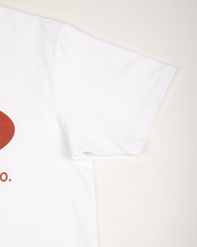 The Real McCoy's Buco Tee / Buco Oval - White - Standard & Strange
