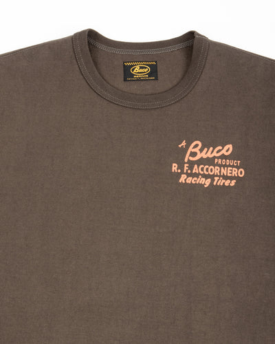 The Real McCoy's Buco Tee / R.F. ACCORNERO - Charcoal - Standard & Strange