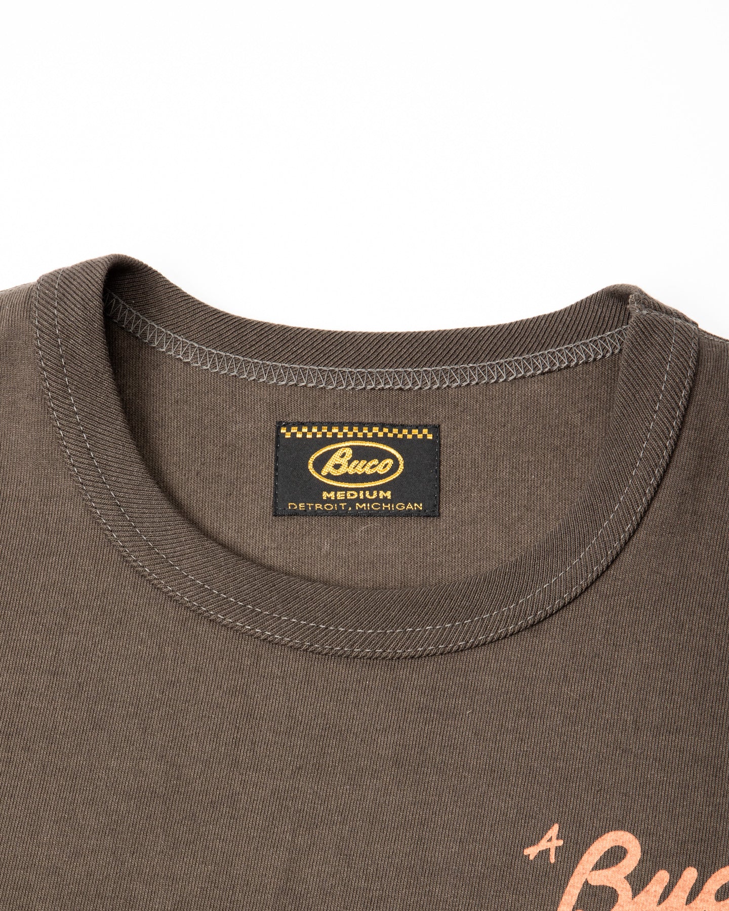 The Real McCoy's Buco Tee / R.F. ACCORNERO - Charcoal - Standard & Strange