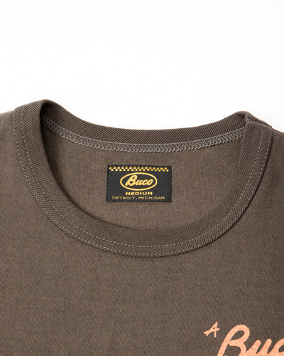 The Real McCoy's Buco Tee / R.F. ACCORNERO - Charcoal - Standard & Strange