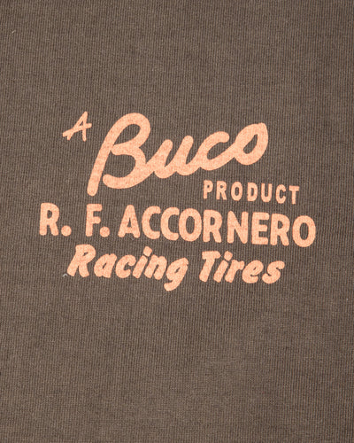 The Real McCoy's Buco Tee / R.F. ACCORNERO - Charcoal - Standard & Strange