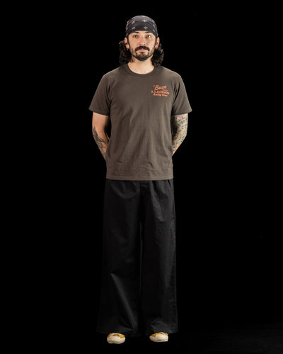 The Real McCoy's Buco Tee / R.F. ACCORNERO - Charcoal - Standard & Strange
