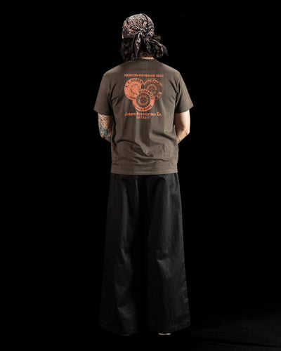 The Real McCoy's Buco Tee / R.F. ACCORNERO - Charcoal - Standard & Strange