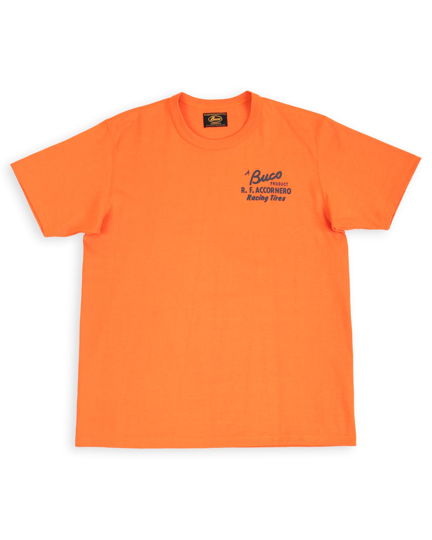 The Real McCoy's Buco Tee / R.F. ACCORNERO - Orange - Standard & Strange