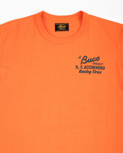 The Real McCoy's Buco Tee / R.F. ACCORNERO - Orange - Standard & Strange