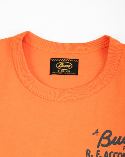 The Real McCoy's Buco Tee / R.F. ACCORNERO - Orange - Standard & Strange