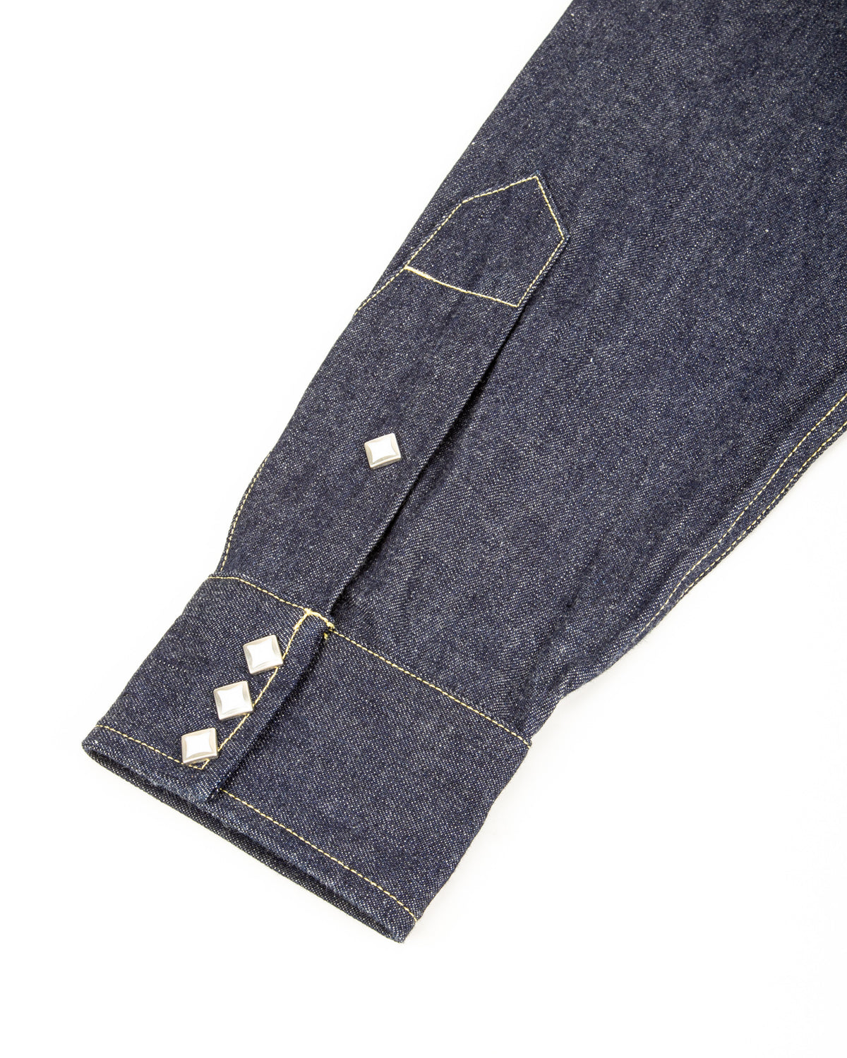 The Real McCoy's Denim Western Shirt / Ridge Slant - Standard & Strange