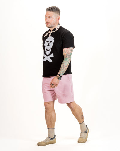 The Real McCoy's Jersey Gym Shorts - Pink - Standard & Strange