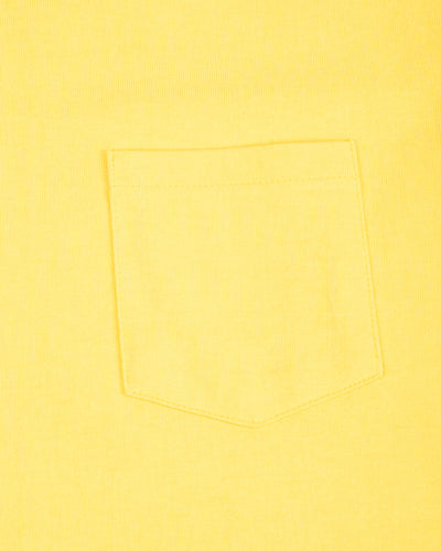 The Real McCoy's Joe McCoy Pocket Tee - Canary - Standard & Strange