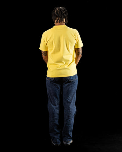 The Real McCoy's Joe McCoy Pocket Tee - Canary - Standard & Strange