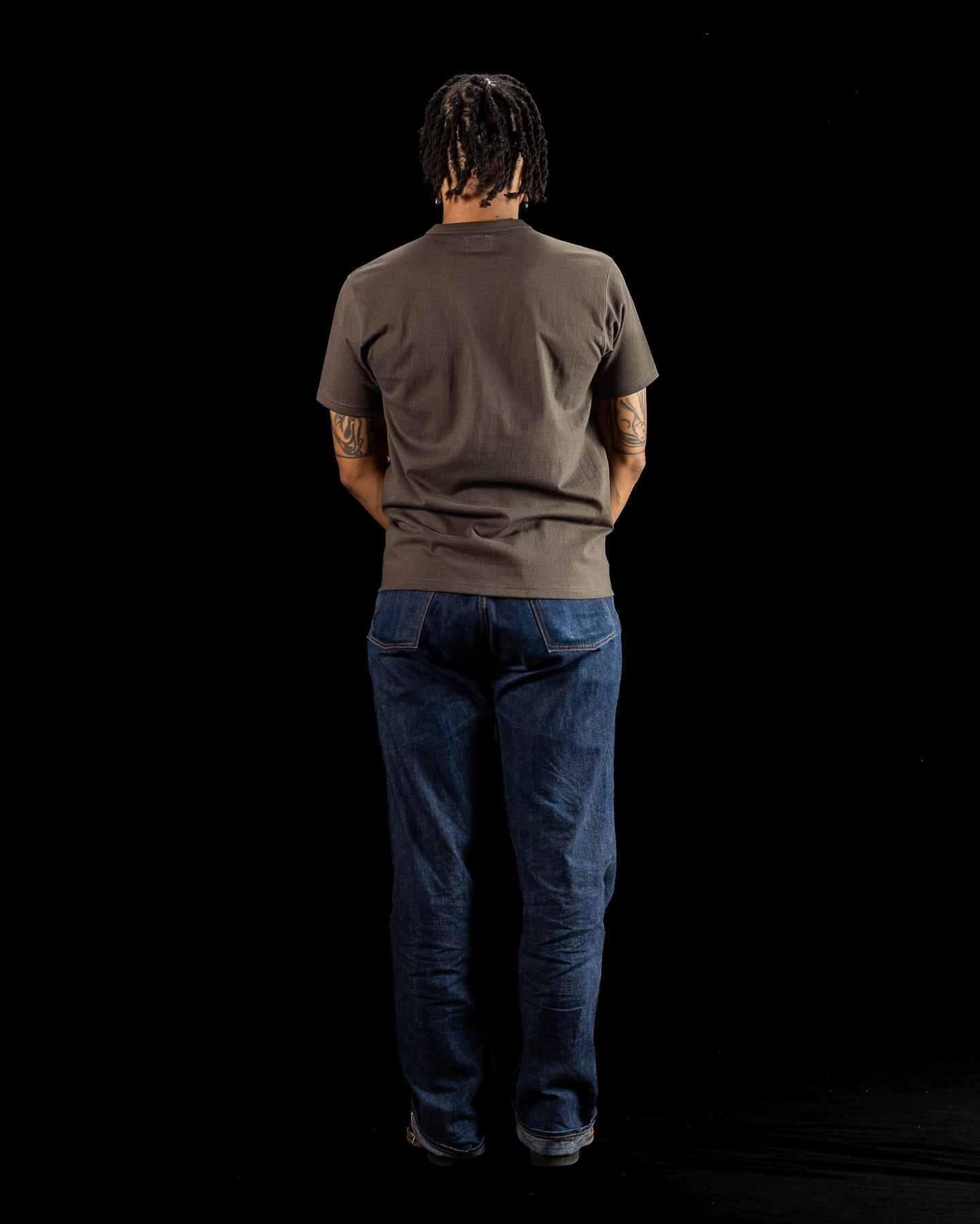 The Real McCoy's Joe McCoy Pocket Tee - Charcoal - Standard & Strange
