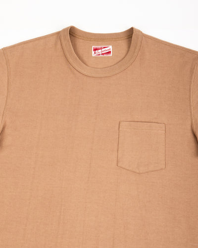 The Real McCoy's Joe McCoy Pocket Tee - Chestnut - Standard & Strange
