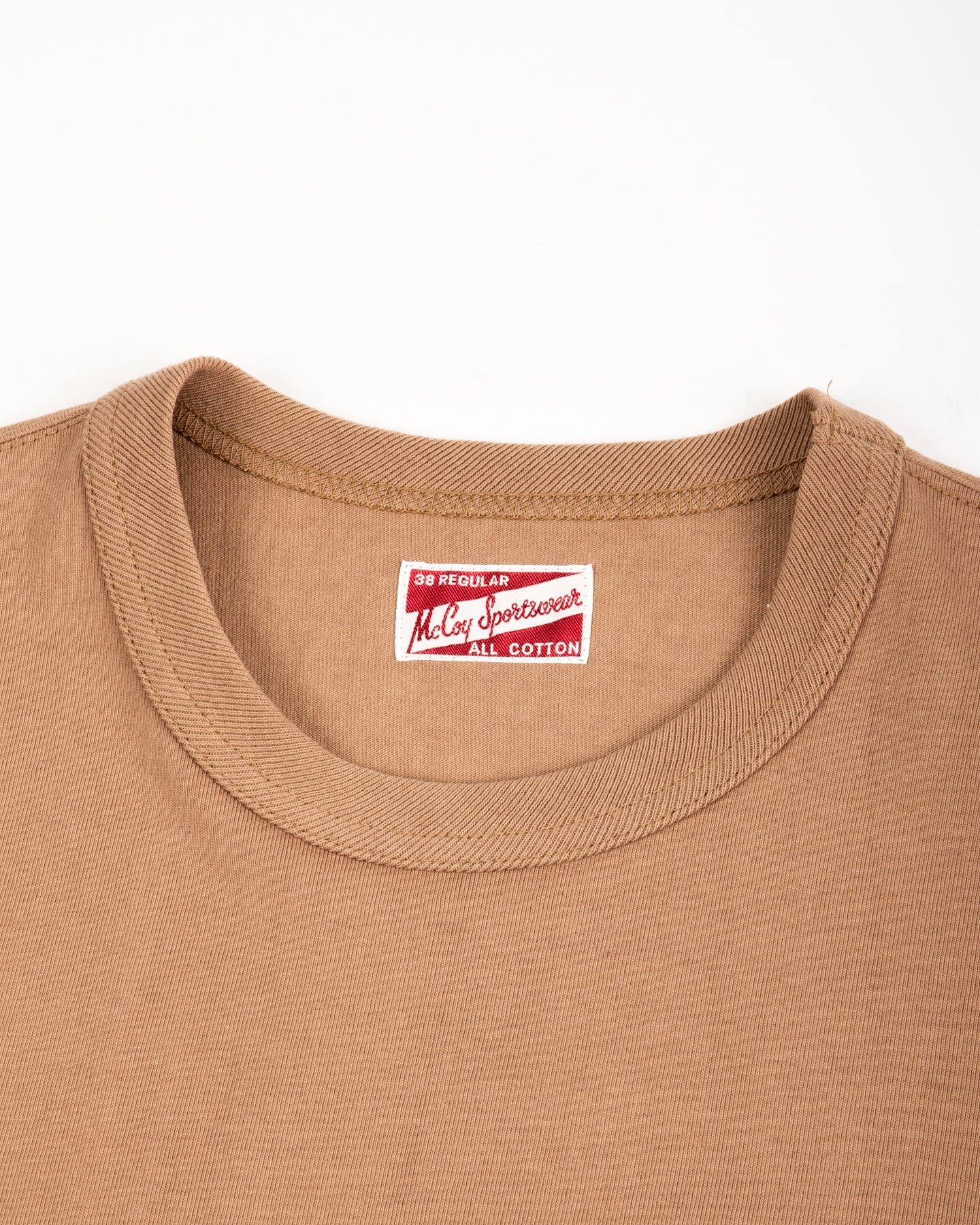 The Real McCoy's Joe McCoy Pocket Tee - Chestnut - Standard & Strange