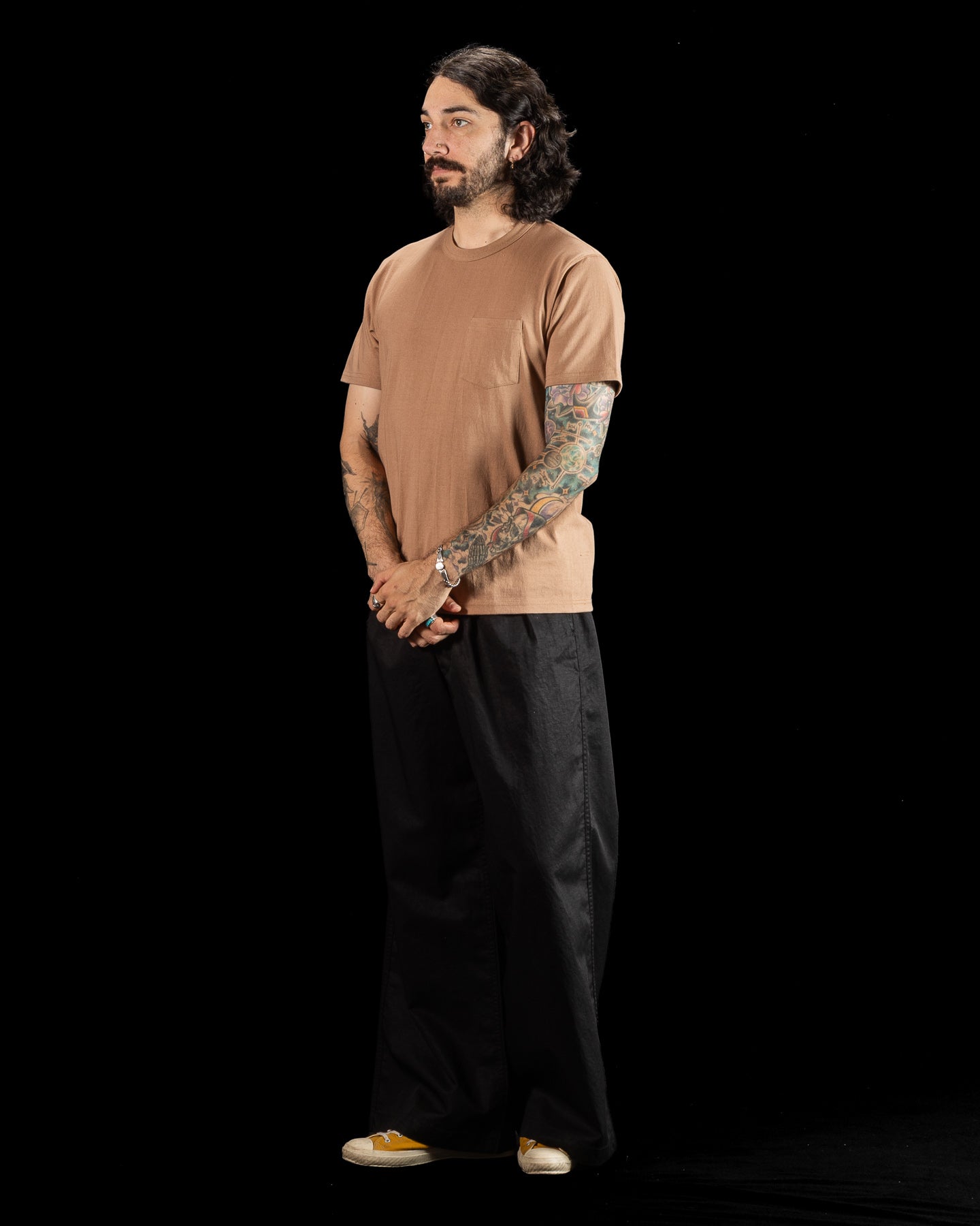 The Real McCoy's Joe McCoy Pocket Tee - Chestnut - Standard & Strange