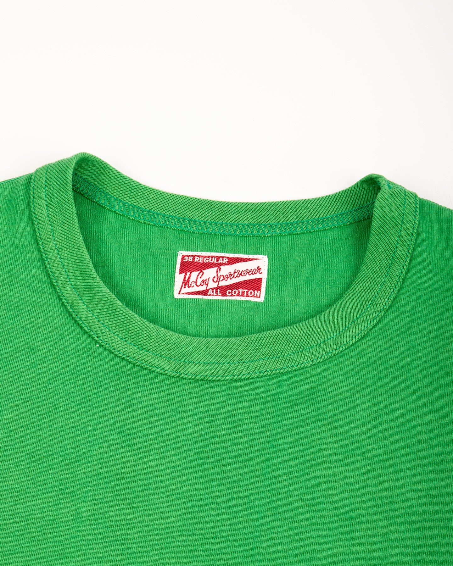The Real McCoy's Joe McCoy Pocket Tee - Kelly Green - Standard & Strange