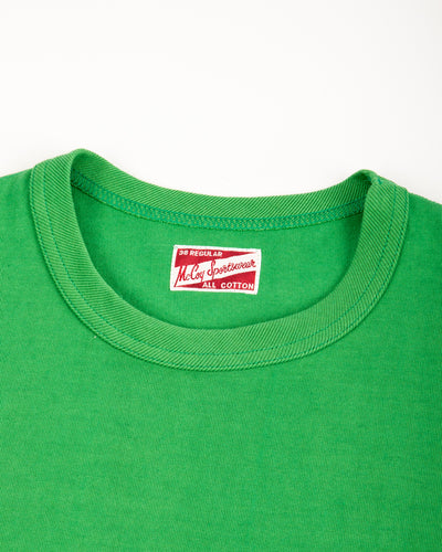 The Real McCoy's Joe McCoy Pocket Tee - Kelly Green - Standard & Strange