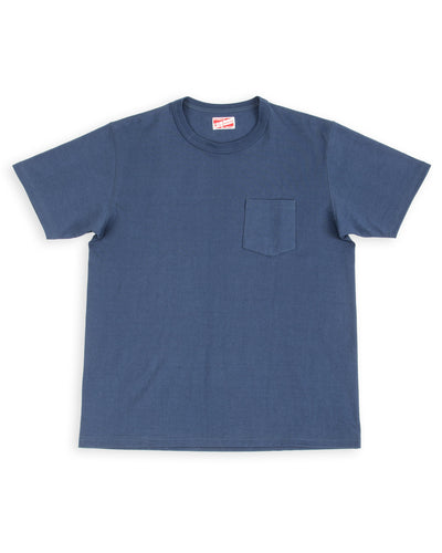 The Real McCoy's Joe McCoy Pocket Tee - Marine Blue - Standard & Strange