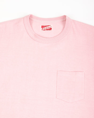 The Real McCoy's Joe McCoy Pocket Tee - Pink - Standard & Strange