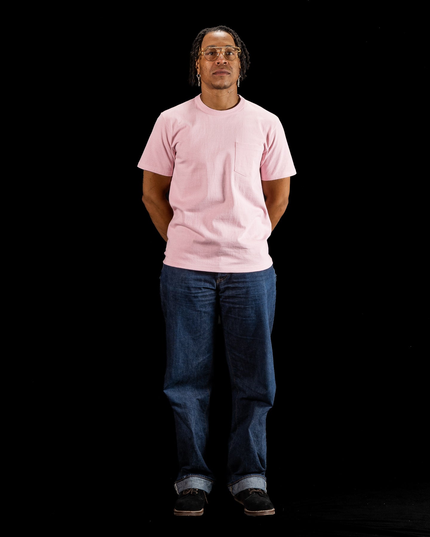 The Real McCoy's Joe McCoy Pocket Tee - Pink - Standard & Strange