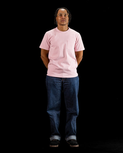 The Real McCoy's Joe McCoy Pocket Tee - Pink - Standard & Strange
