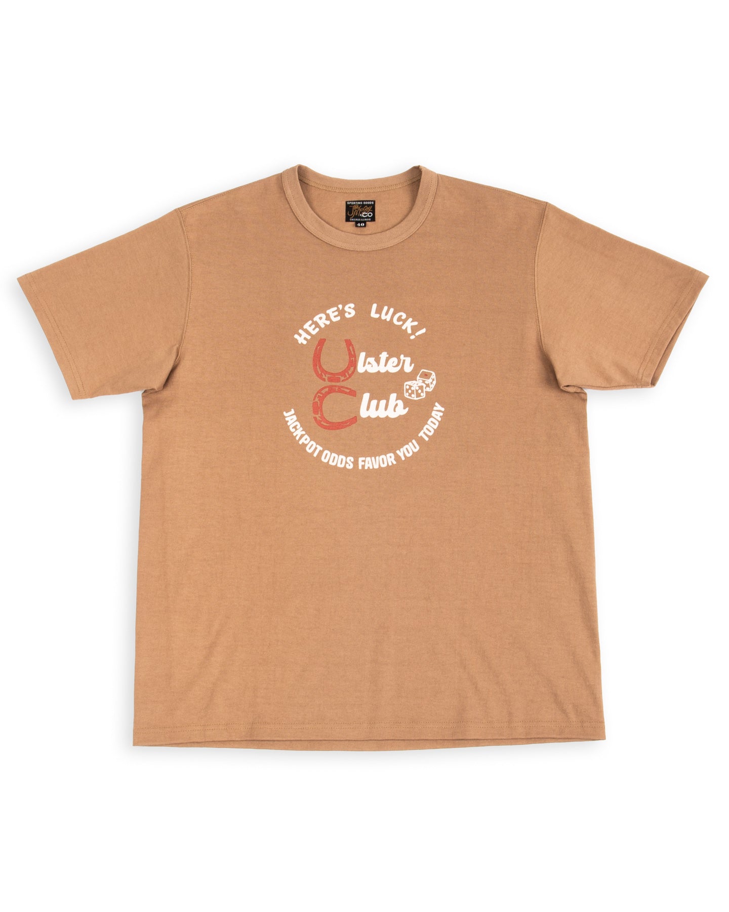The Real McCoy's Joe McCoy Tee / Ulster Club - Chestnut - Standard & Strange