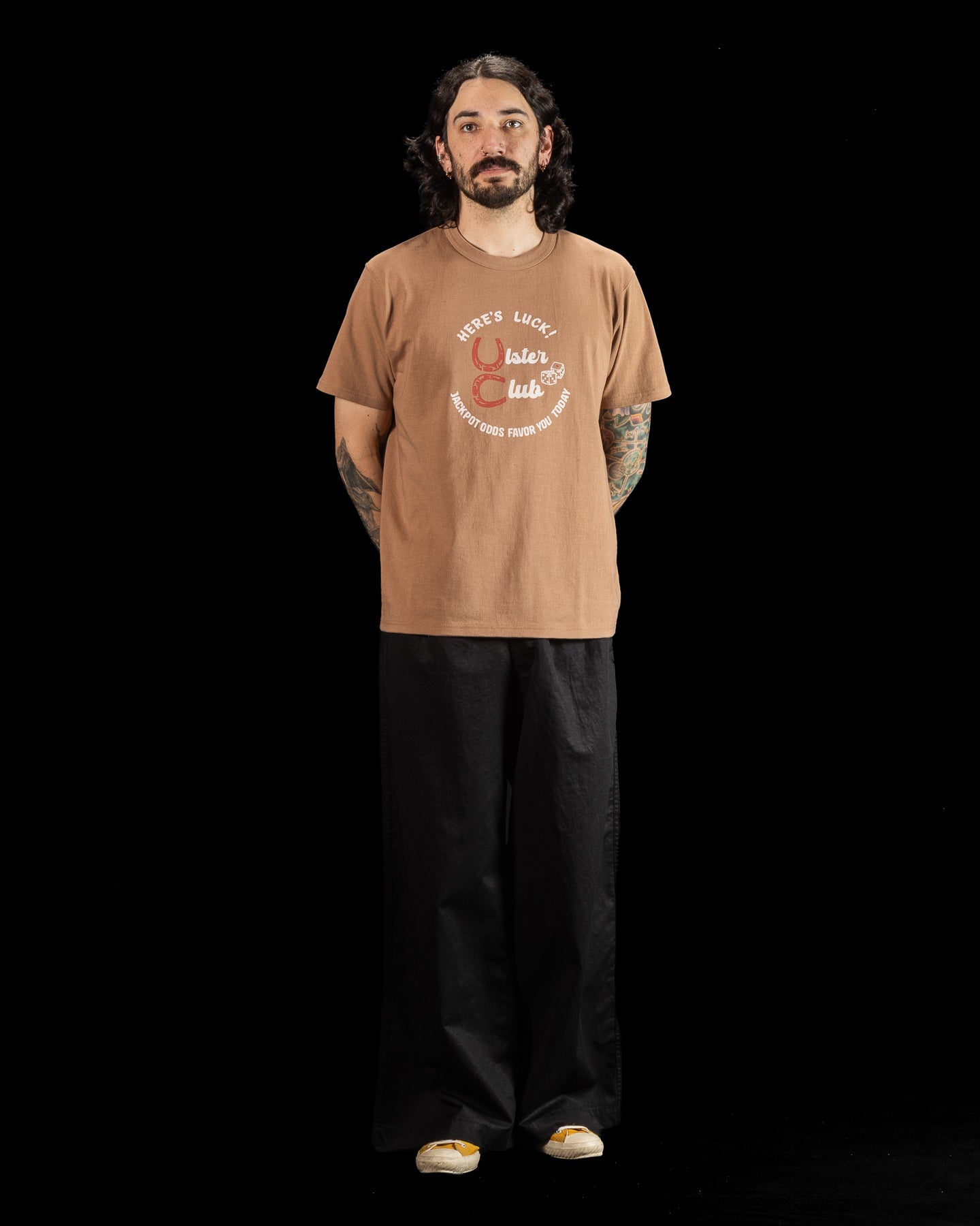The Real McCoy's Joe McCoy Tee / Ulster Club - Chestnut - Standard & Strange
