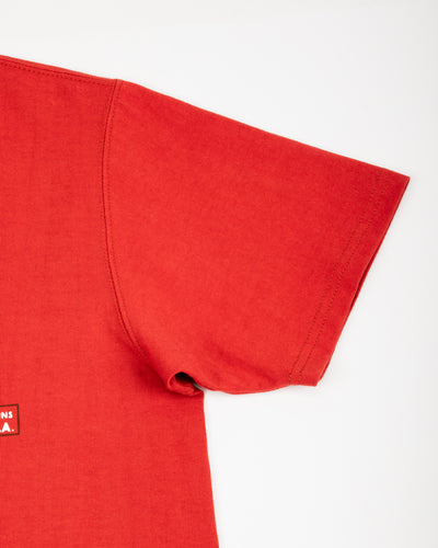 The Real McCoy's Joe McCoy Tee / Where Else But... Wolfie's - Cherry - Standard & Strange