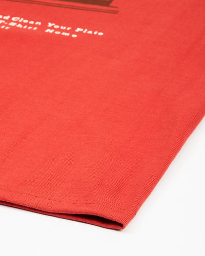 The Real McCoy's Joe McCoy Tee / Where Else But... Wolfie's - Cherry - Standard & Strange
