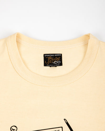 The Real McCoy's Joe McCoy Tee / Wolfie's - Ecru - Standard & Strange
