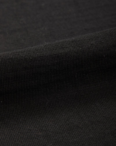 The Real McCoy's Loopwheeled Athletic Tee - Black - Standard & Strange