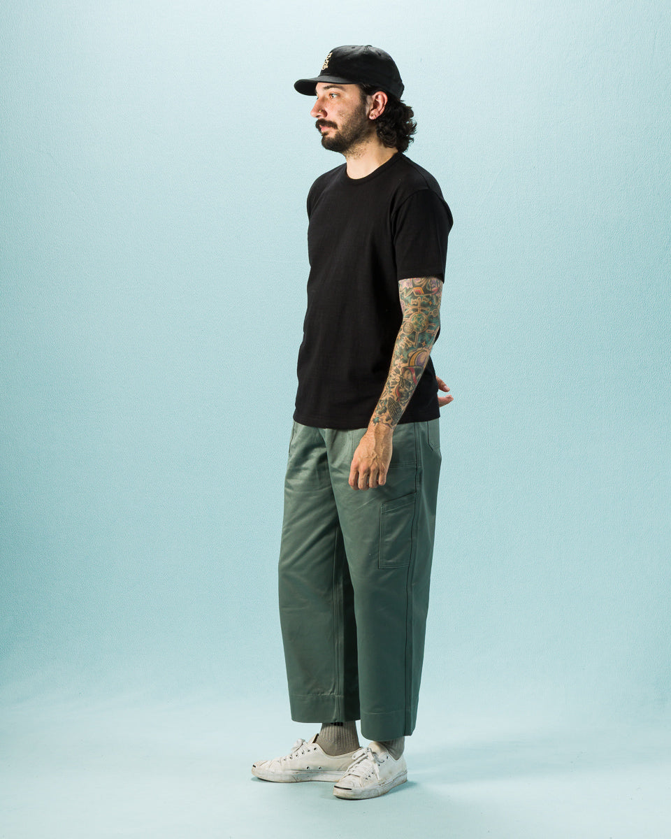 The Real McCoy's Loopwheeled Athletic Tee - Black - Standard & Strange