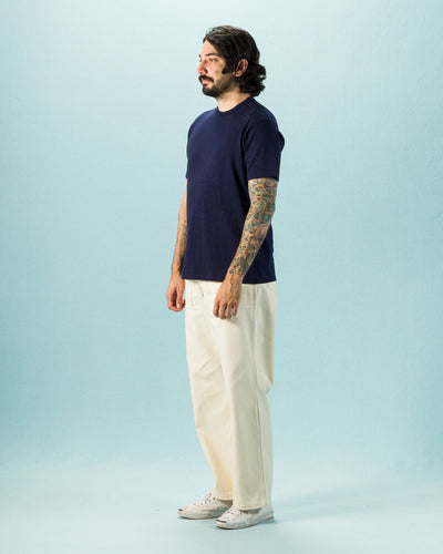 The Real McCoy's Loopwheeled Athletic Tee - Navy - Standard & Strange
