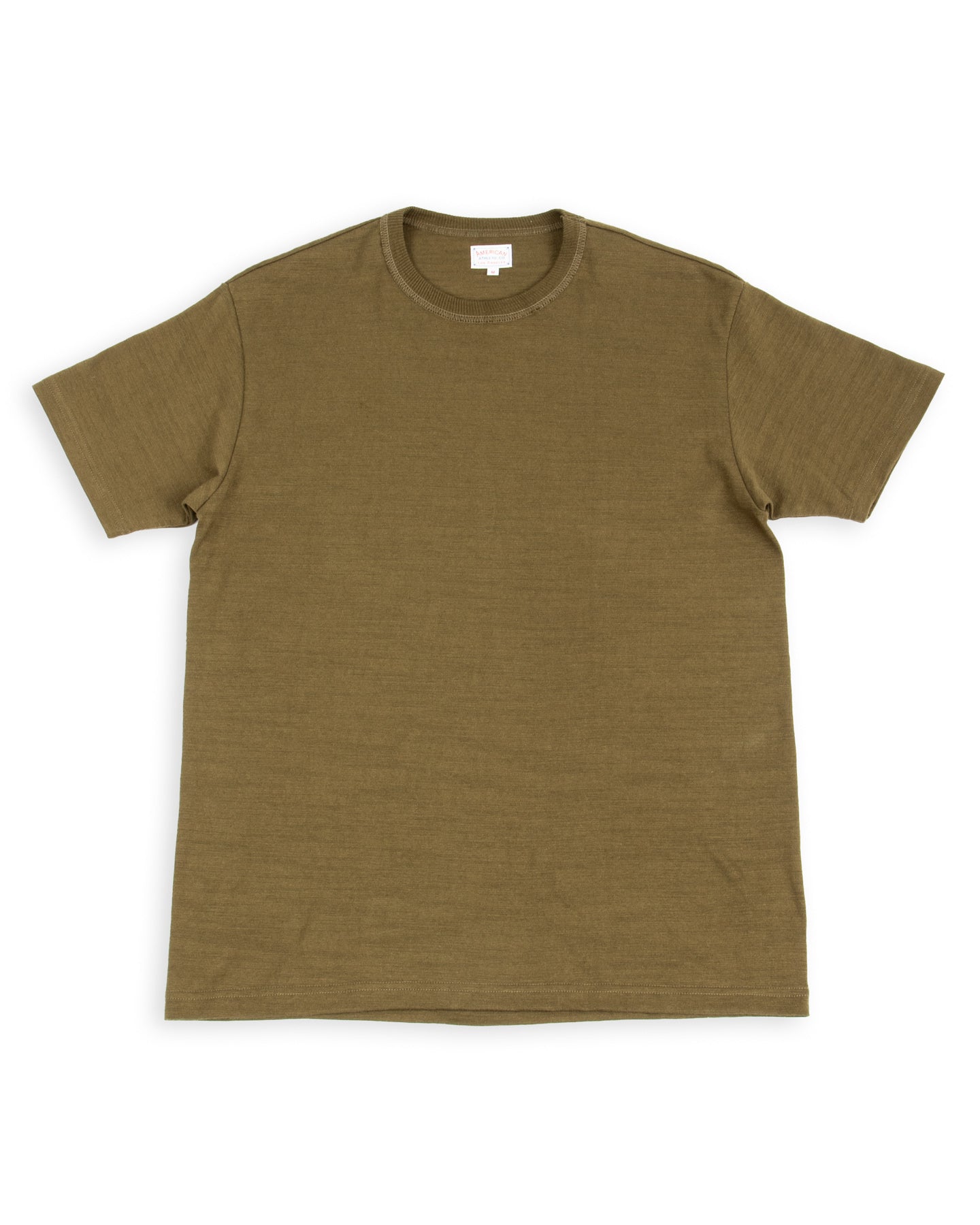 The Real McCoy's Athletic T-Shirt / Loop-Wheel - Olive - Standard & Strange