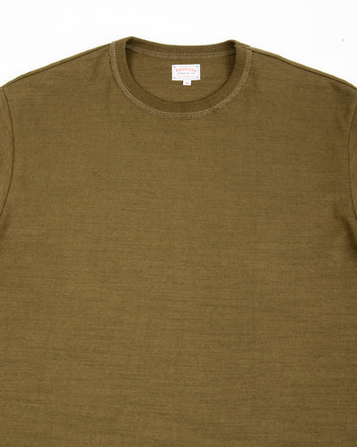 The Real McCoy's Athletic T-Shirt / Loop-Wheel - Olive - Standard & Strange