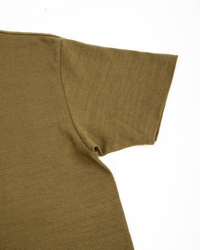 The Real McCoy's Athletic T-Shirt / Loop-Wheel - Olive - Standard & Strange
