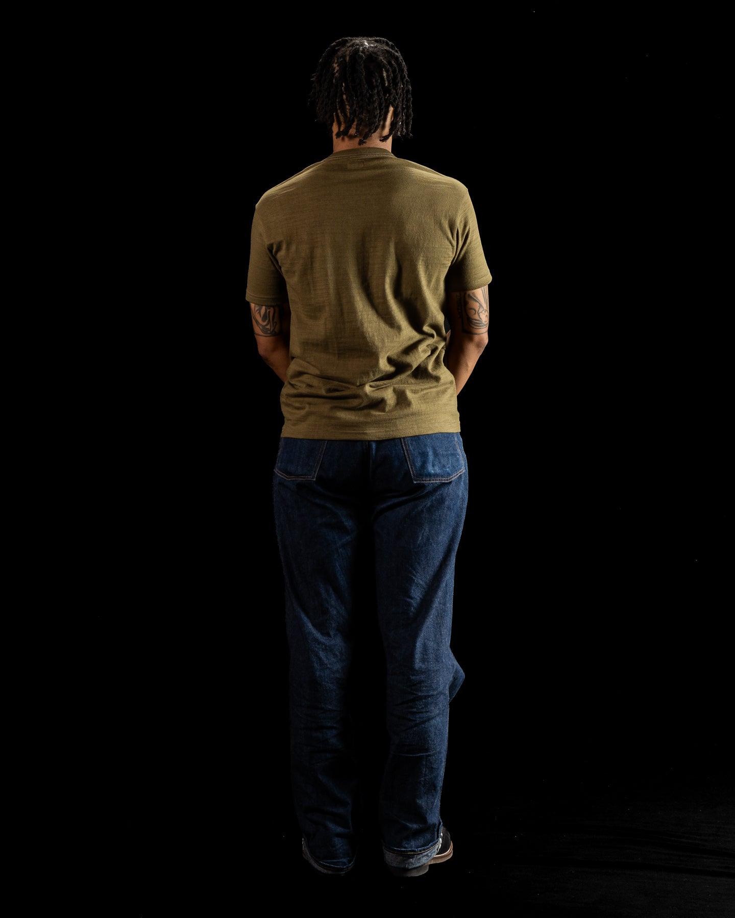The Real McCoy's Athletic T-Shirt / Loop-Wheel - Olive - Standard & Strange