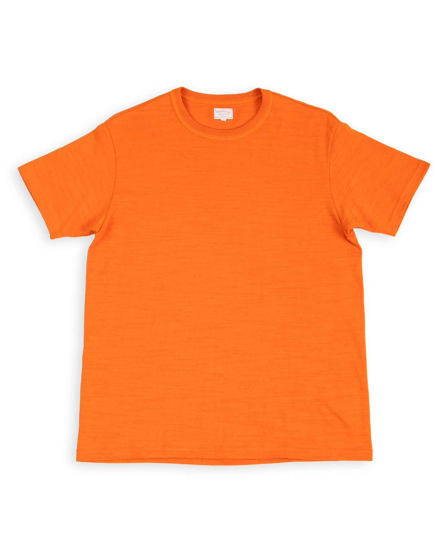 The Real McCoy's Athletic T-Shirt / Loop-Wheel - Orange - Standard & Strange