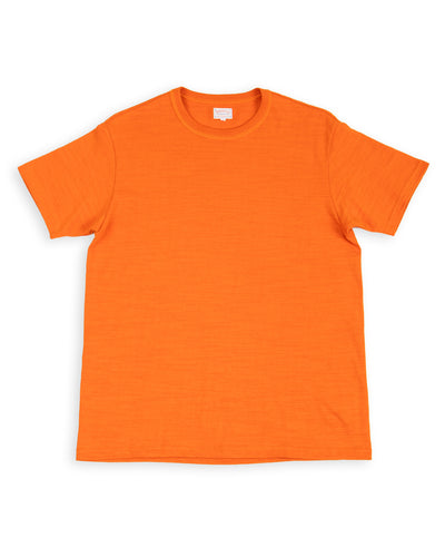 The Real McCoy's Athletic T-Shirt / Loop-Wheel - Orange - Standard & Strange