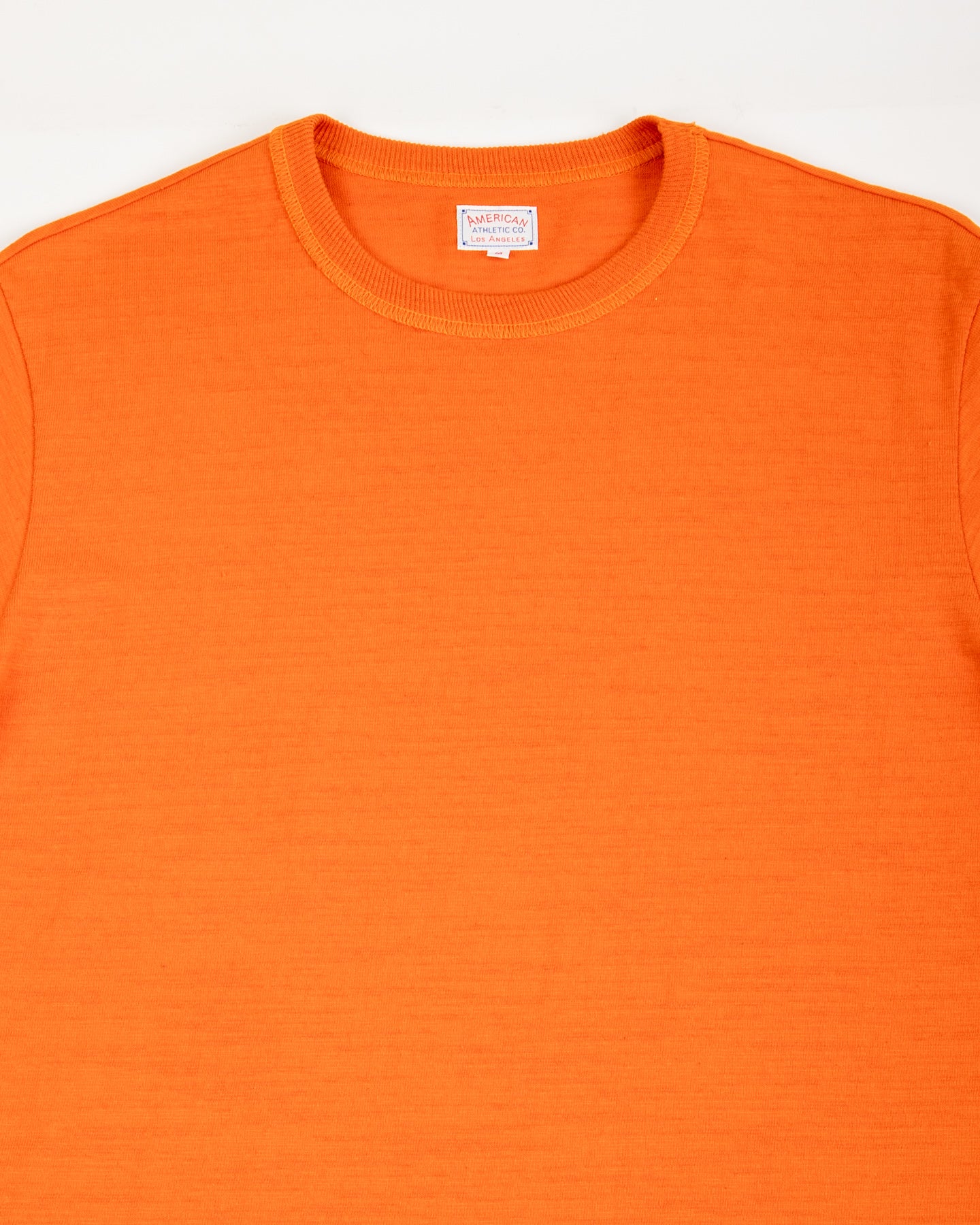 The Real McCoy's Athletic T-Shirt / Loop-Wheel - Orange - Standard & Strange