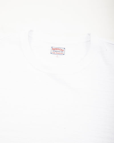 The Real McCoy's Loopwheeled Athletic Tee - White - Standard & Strange
