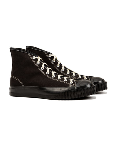 The Real McCoy's Military Canvas Training Shoes - Black - Standard & Strange
